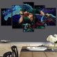 Anime One Piece Canvas Painting Print Zorro Poster Picture Wall