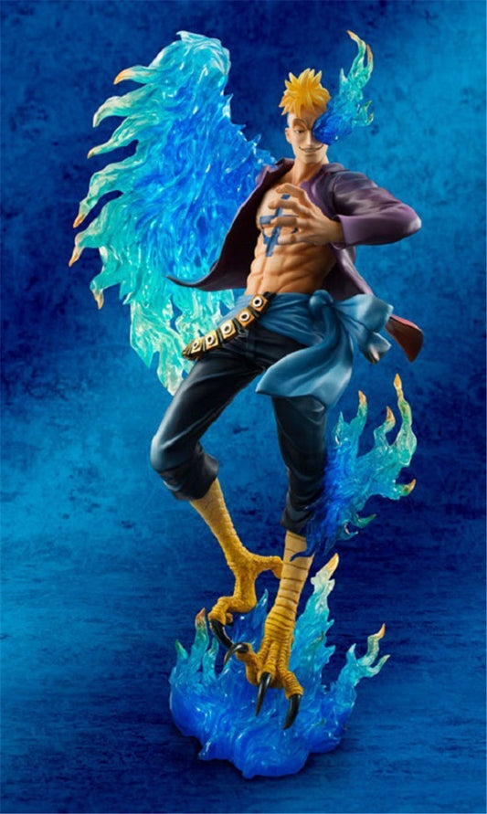 Anime One Piece Marco the Phoenix figure