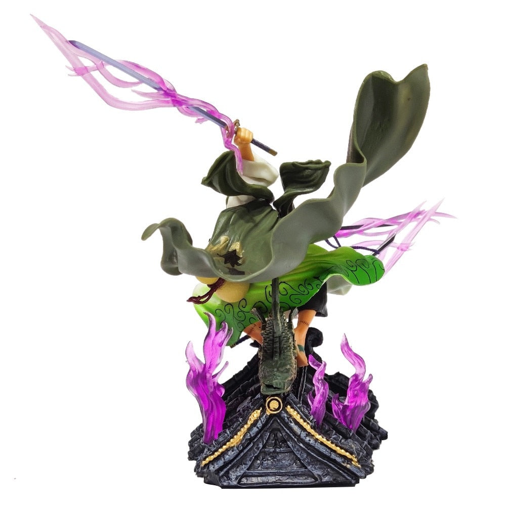 One Piece Action Figure Roronoa Zoro Three-Knife
