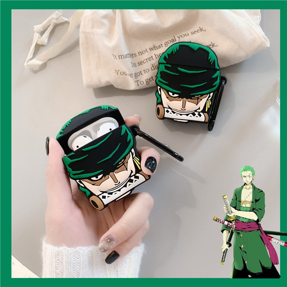 One Piece Zoro Silicone Earphone Case for Airpods