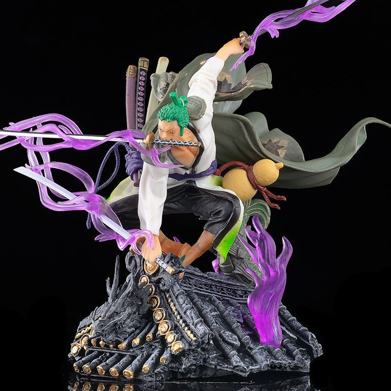 One Piece Action Figure Roronoa Zoro Three-Knife