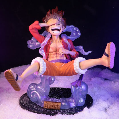One Piece Luffy Gear 5 Sun God Nikka Figure