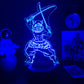 Anime Demon Slayer  Figure Acrylic Led Night Light