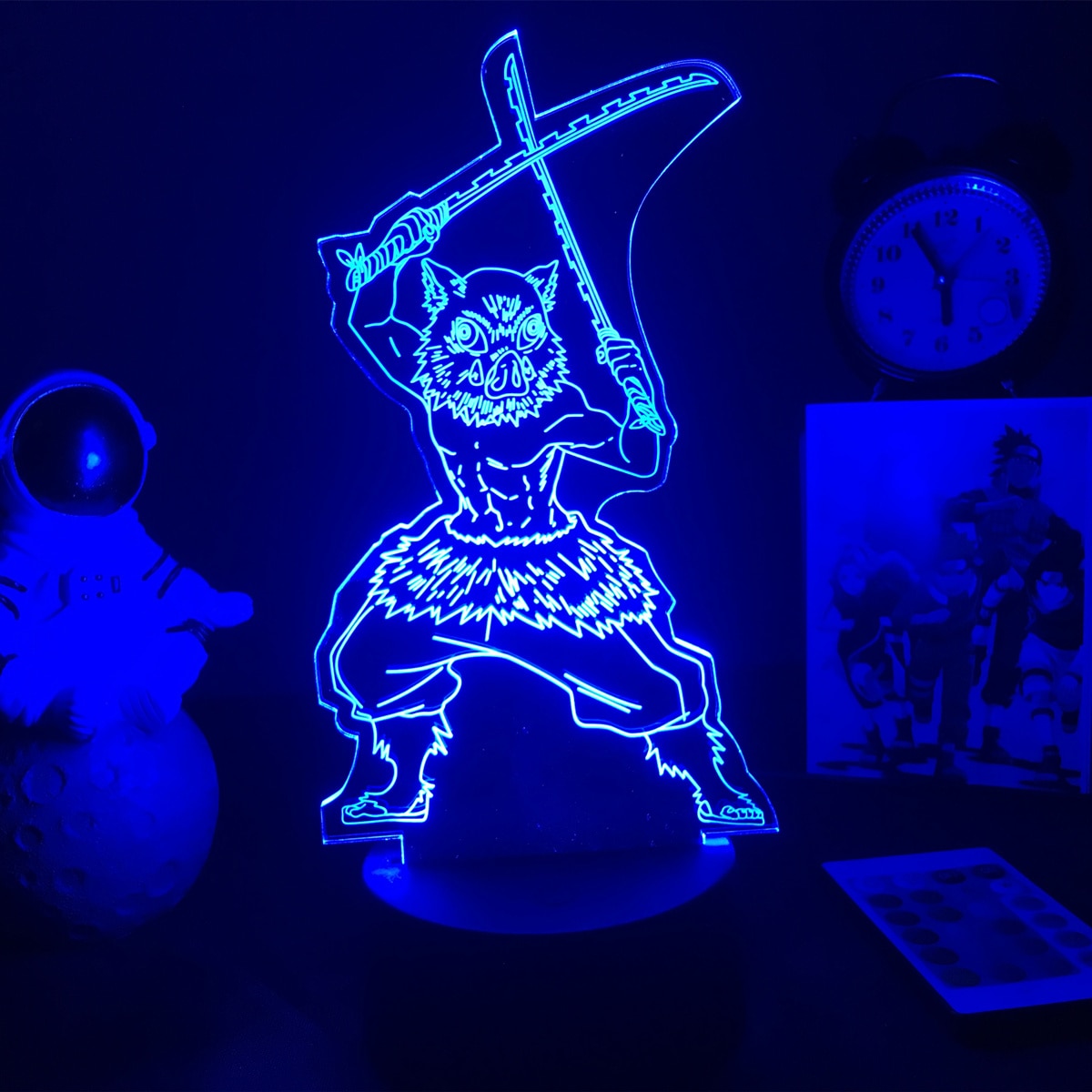 Anime Demon Slayer  Figure Acrylic Led Night Light