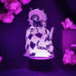 Anime Demon Slayer  Figure Acrylic Led Night Light