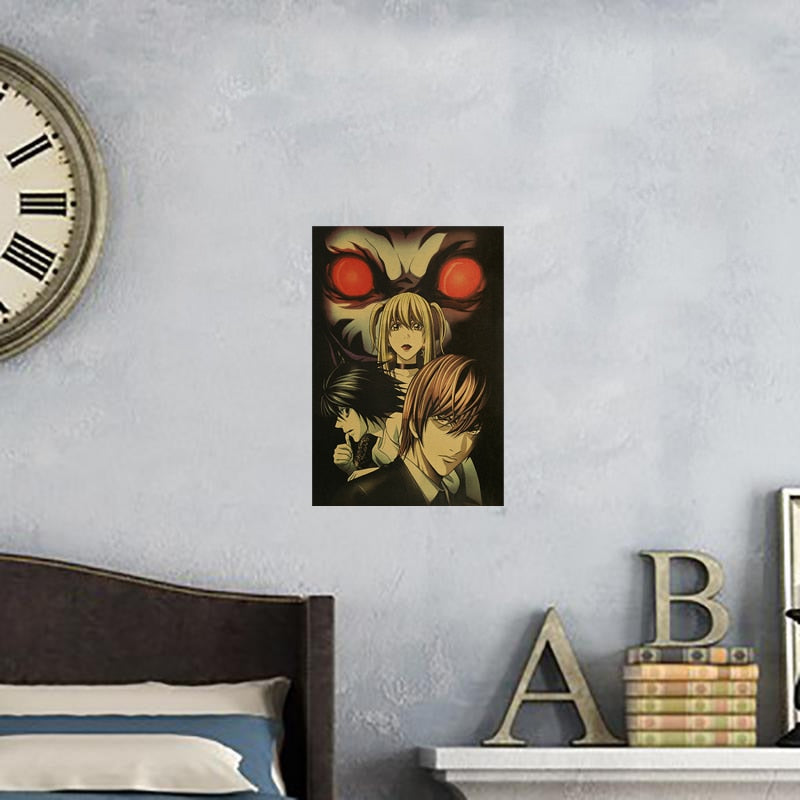 Wall Painting Death Note Picture for Interior Home Decoration