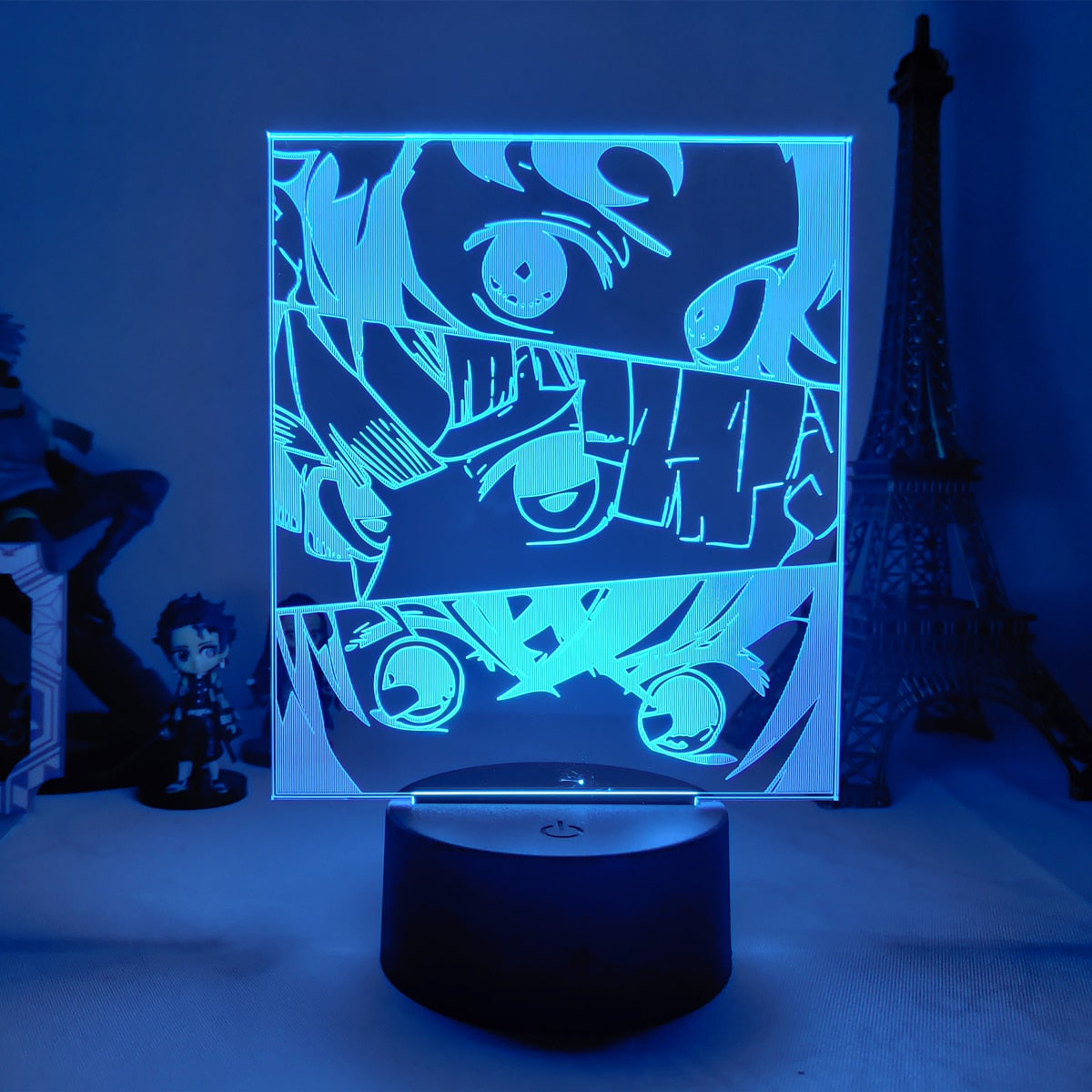 Anime Demon Slayer  Figure Acrylic Led Night Light