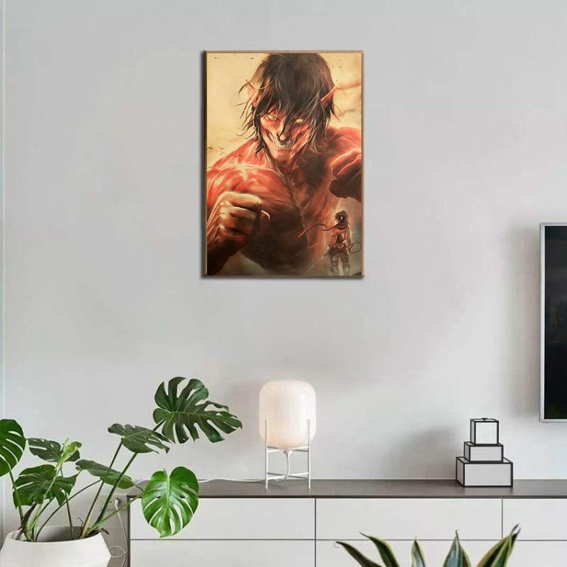 Attack On Titan Poster Classic  Anime Poster