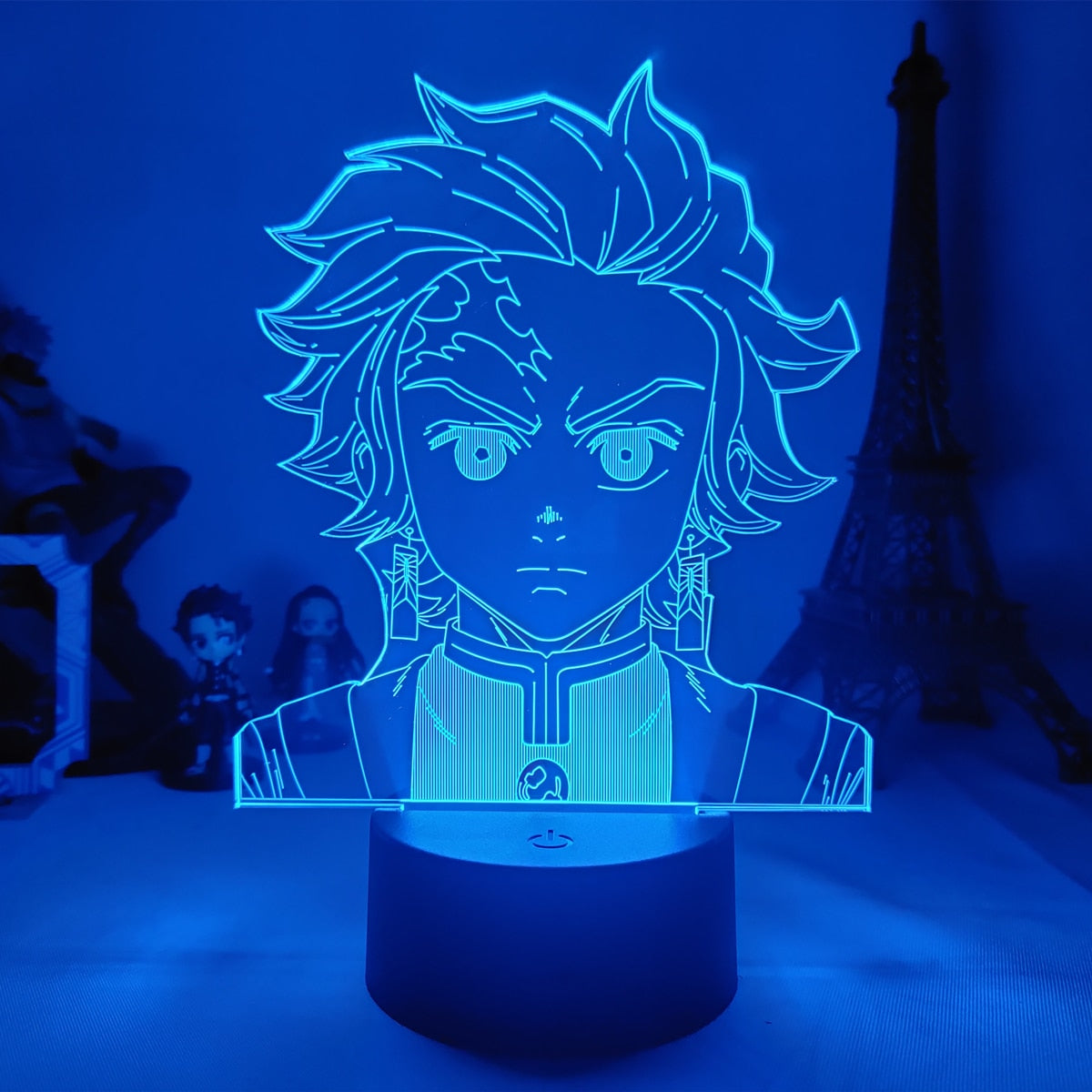 Anime Demon Slayer  Figure Acrylic Led Night Light