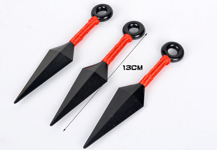 3pcs/box High quality 3styles Akatsuki Kunai Shuriken Weapons Cosplay