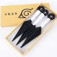 3pcs/box High quality 3styles Akatsuki Kunai Shuriken Weapons Cosplay