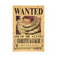 Anime One Piece Wanted Posters