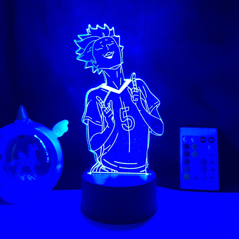 Anime Haikyuu Tendou Satori 3d Lamp Light