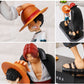 One Piece Anime Monkey D Luffy and Shunks  Figure