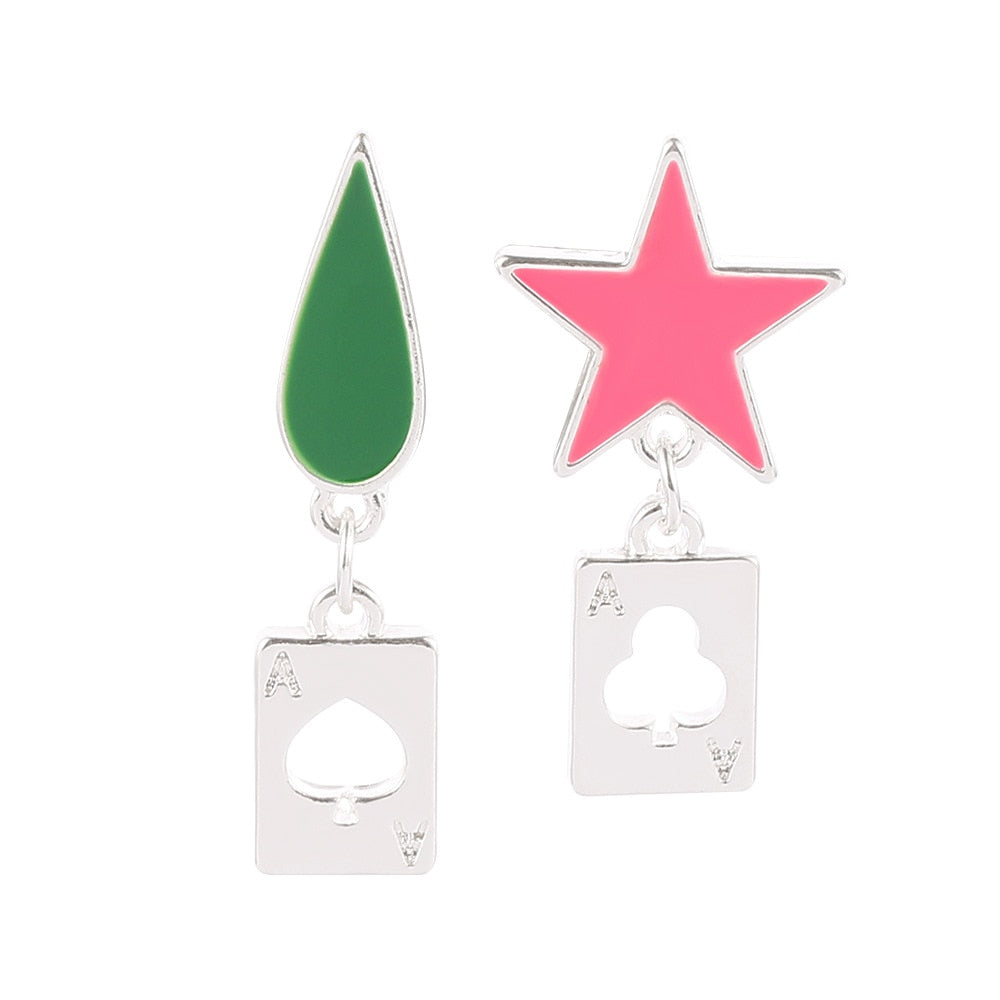 Anime Cosplay Earrings HUNTER×HUNTER Hisoka