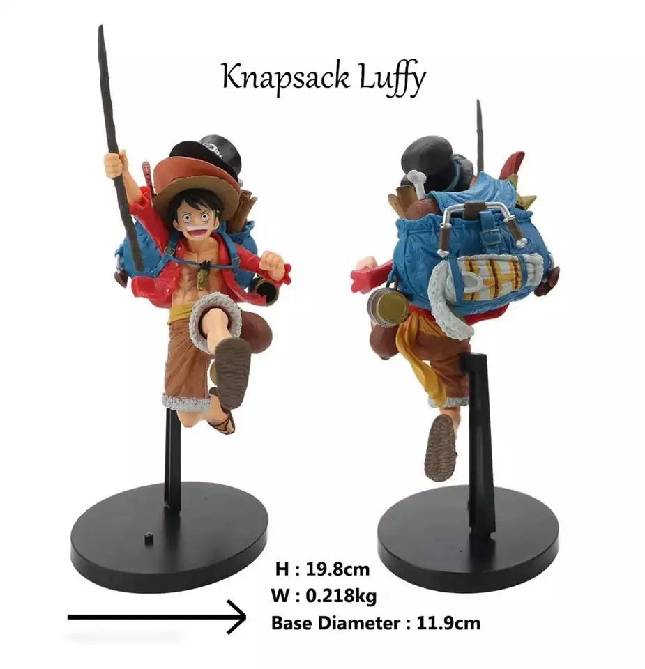 One Peice Luffy Ace Sabot Action Figures