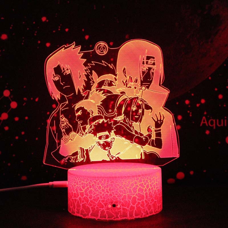 anime Naruto LED Night Light