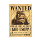 Anime One Piece Wanted Posters