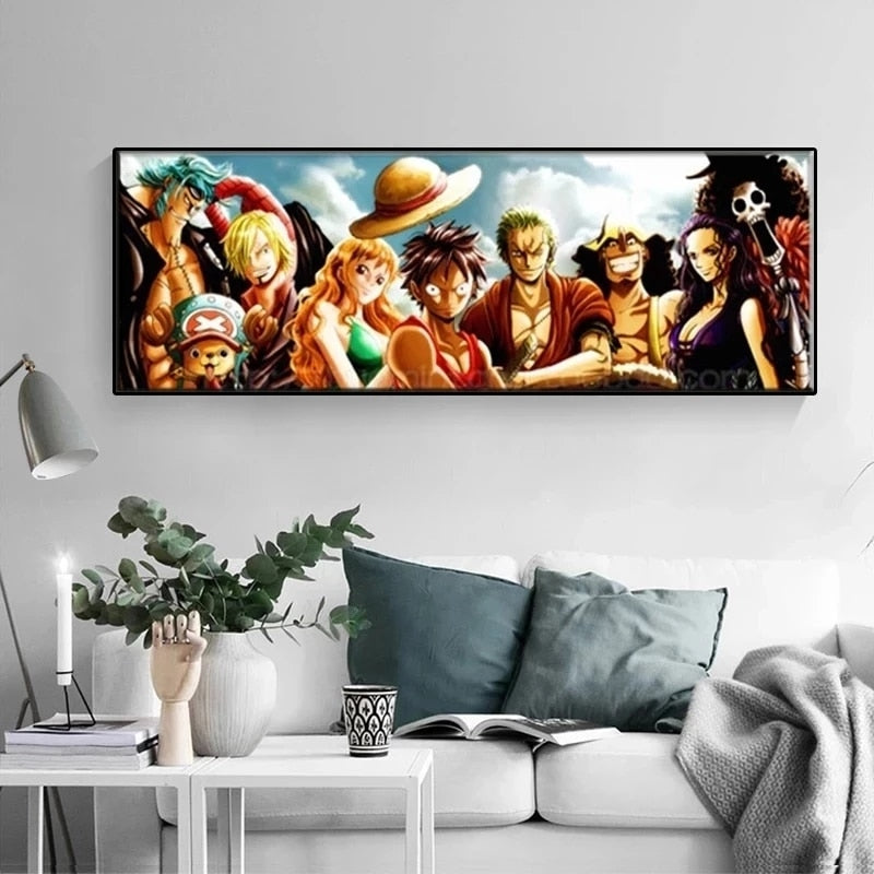 Anime One Piece Canvas Painting Poster Print Wall art