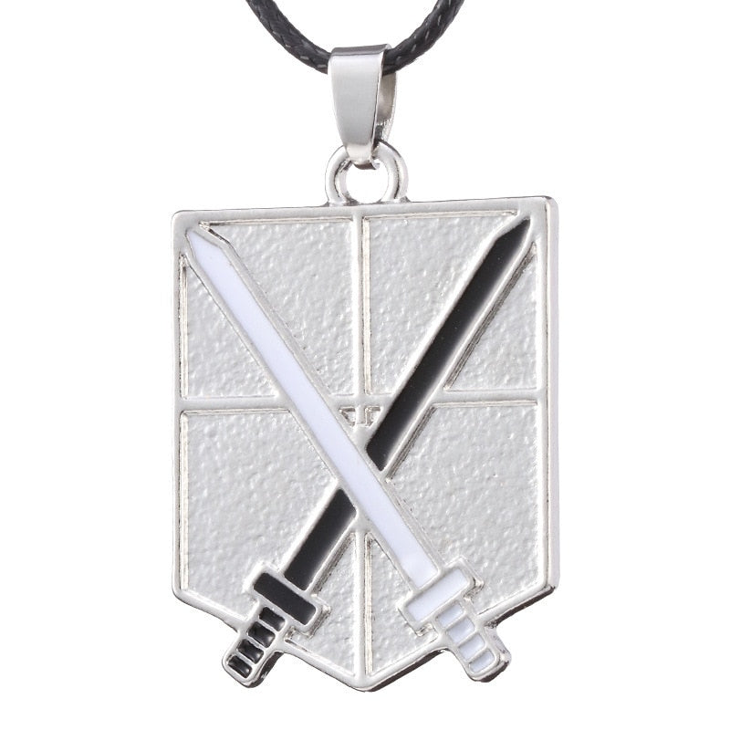 Anime Attack on Titan  Cosplay Necklace Keychain Eren Key Necklace