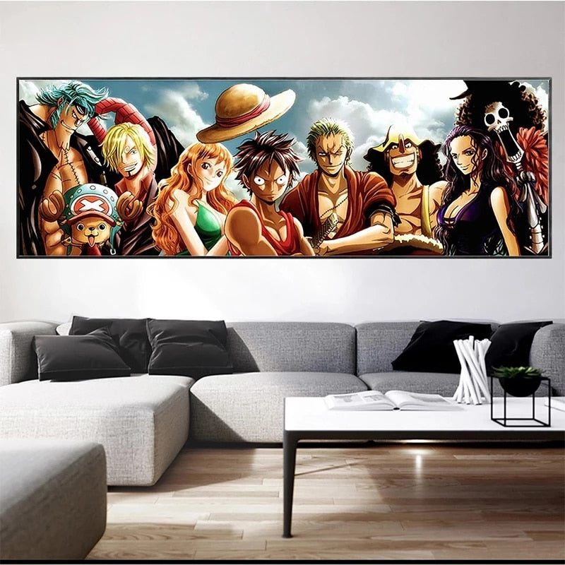 Anime One Piece Canvas Painting Poster Print Wall art