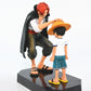 One Piece Anime Monkey D Luffy and Shunks  Figure