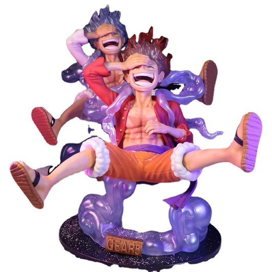 One Piece Luffy Gear 5 Sun God Nikka Figure