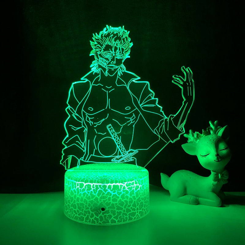 Anime Bleach Grimmjow Jaegerjaquez Led Night Light for Bedroom Decor Night Lamp