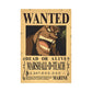 Anime One Piece Wanted Posters
