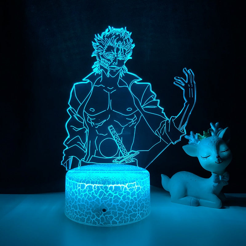 Anime Bleach Grimmjow Jaegerjaquez Led Night Light for Bedroom Decor Night Lamp