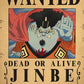 Anime One Piece Wanted Posters