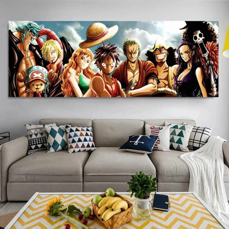 Anime One Piece Canvas Painting Poster Print Wall art