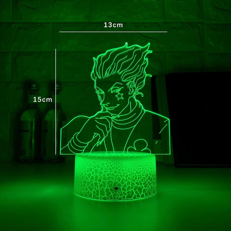 Anime Hunter hisoka Night Light Gift Led Touch Sensor