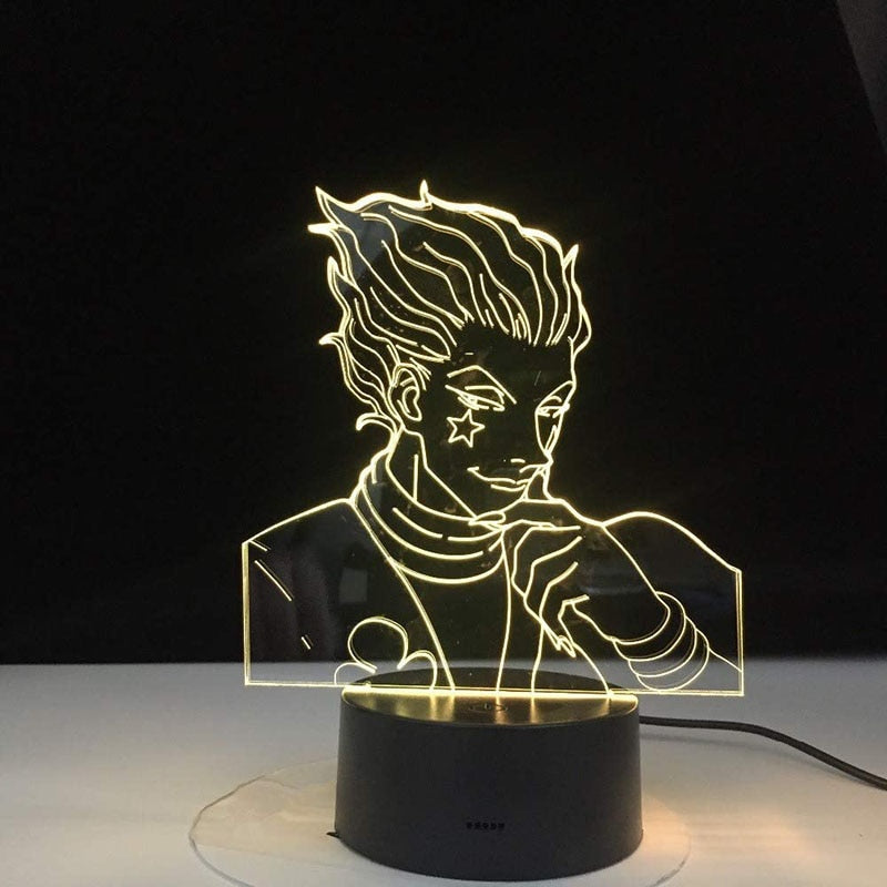 Anime Hunter hisoka Night Light Gift Led Touch Sensor