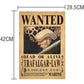 Anime One Piece Wanted Posters